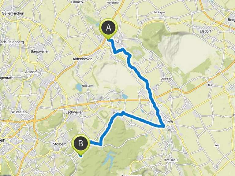 Rurradweg von Düren nach Jülich 5. Etappe 24.07.2016