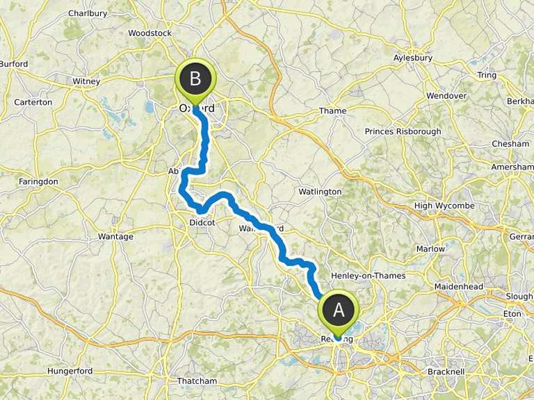 thames cycle path map