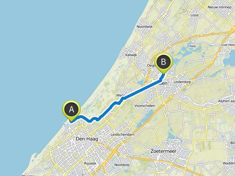 den haag mit dem fahrrad gps