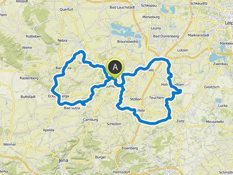 Saale-Unstrut-Elster-Rad-Acht | bike Tour | Komoot