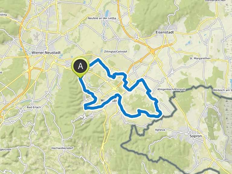 Burgenland - Tour 1: Rosalia-Radwanderweg | Fahrradtour | Komoot