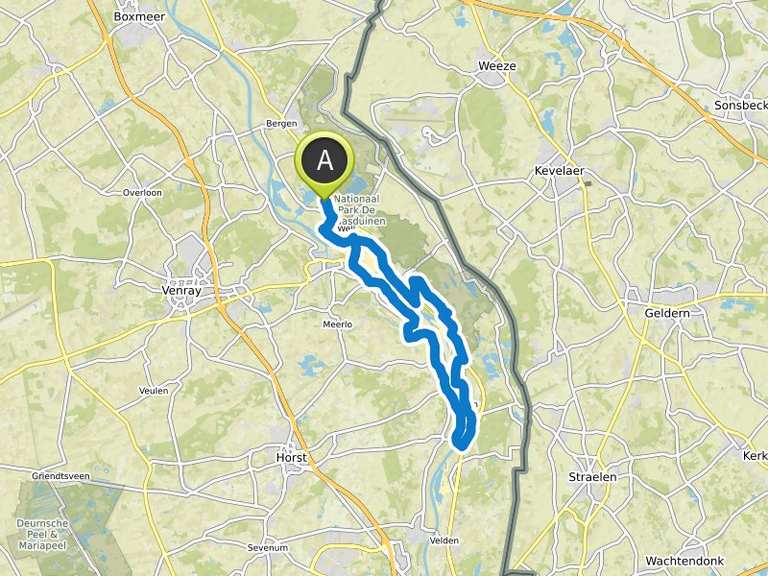 Fahrradtour an der Maas NL (Well, Maasduinen, Arcen uvm.) | Fahrradtour