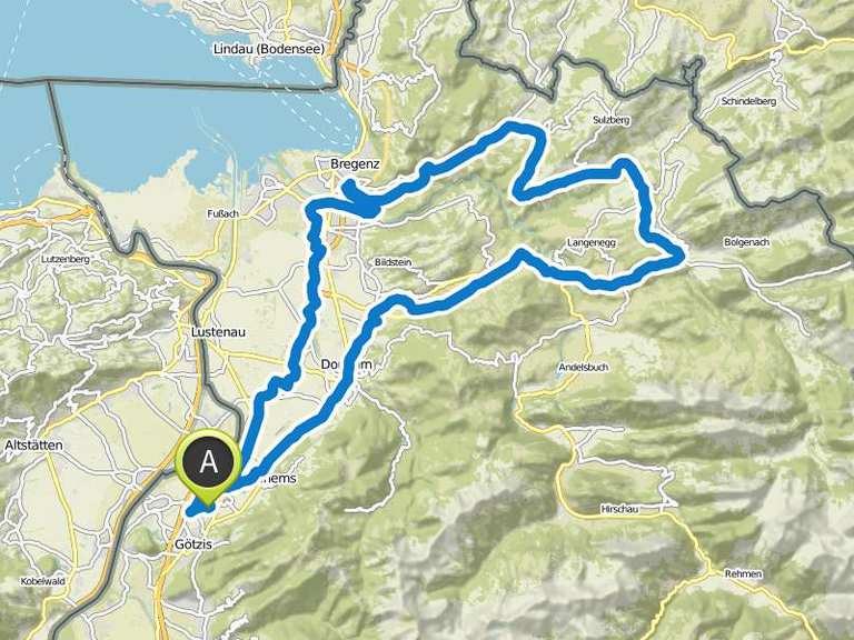 Singletrails bregenzerwald Mountainbiketouren - Hotel Bären Mellau