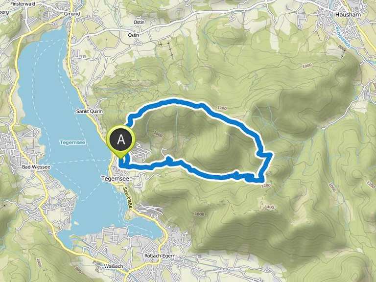 Tegernsee singletrail neureuth