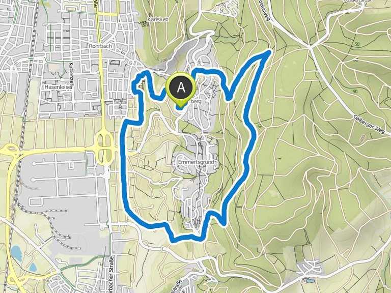 DE Heidelberg Boxberg Rundweg 1 Wanderung Komoot