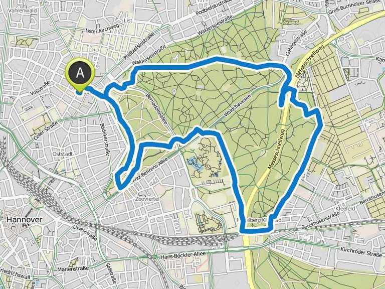 Schöne Runde durch die Eilenriede | Wanderung | Komoot Schöne Runde durch die Eilenriede | Wanderung | Komoot