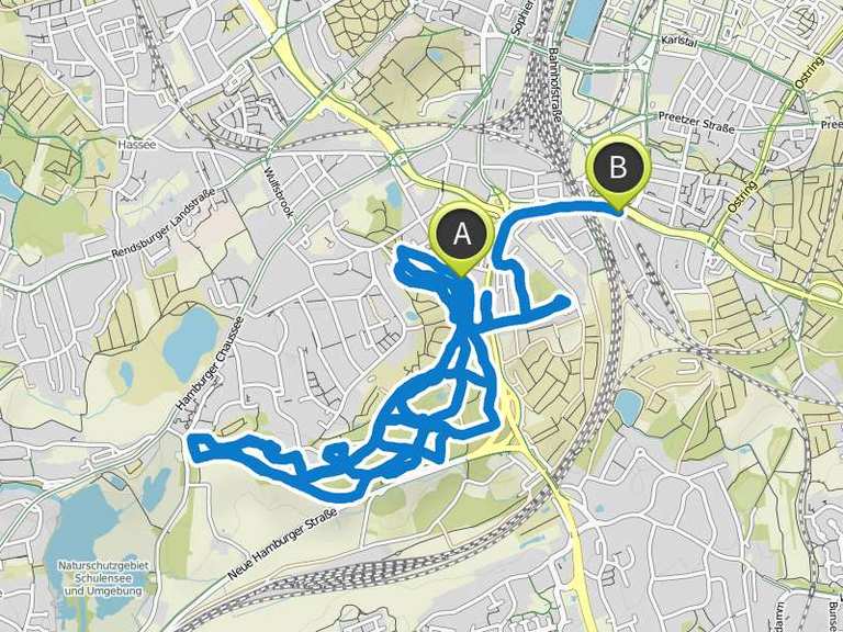 Trailtour im Vieburger Gehölz | Mountainbike-Tour | Komoot