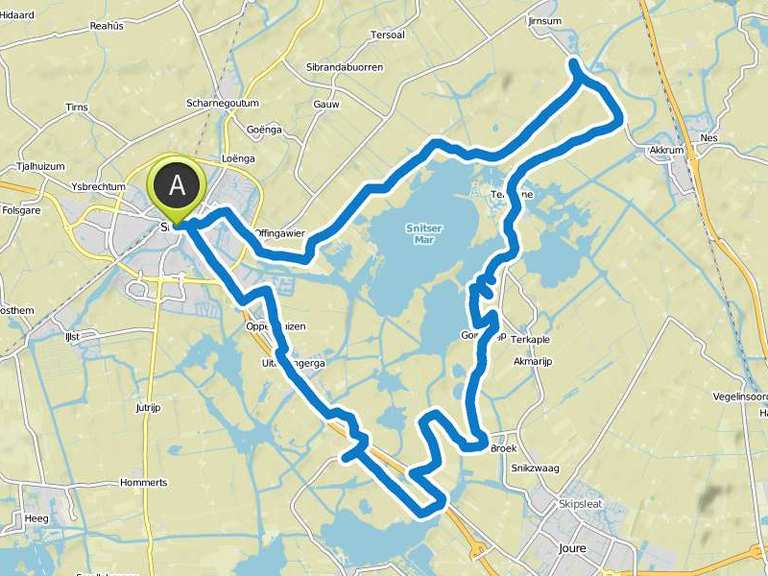 Sneek-Sneekermeer | Fahrradtour | Komoot
