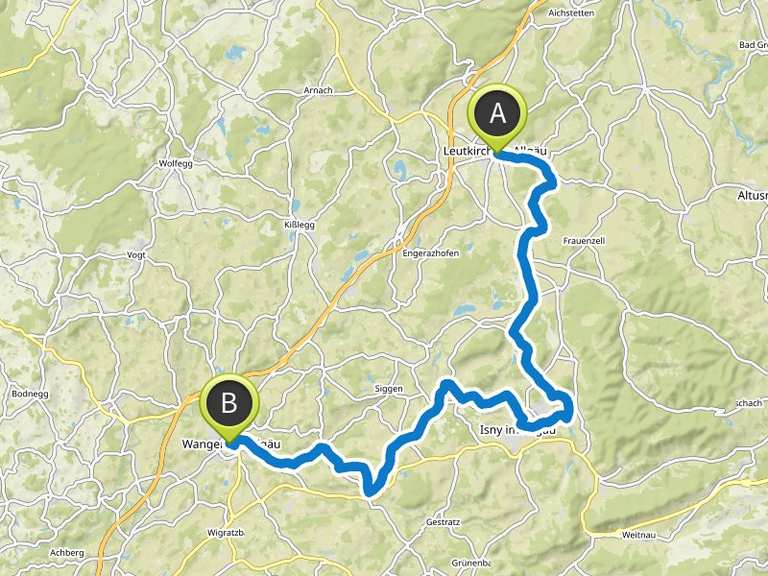 Etappe 3 Von Leutkirch nach Wangen OberschwabenAllgäu