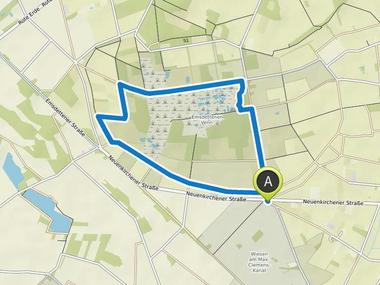 Emsdettener Venn - Rundwanderweg | Wanderung | Komoot Emsdettener Venn - Rundwanderweg | Wanderung | Komoot