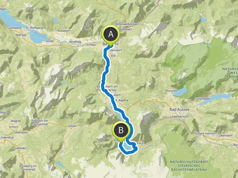 Etappe 3: Von Bad Ischl nach Hallstatt – Salzkammergutradweg ...