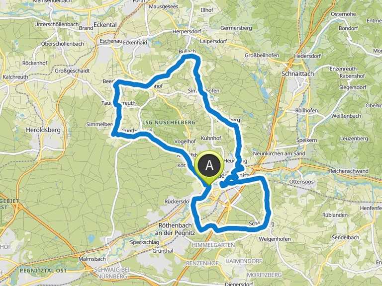 Laufer Radrundweg – Tagestouren Nürnberger Land | Fahrradtour | Komoot