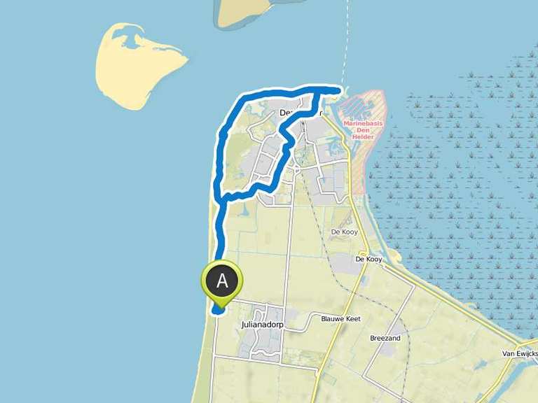 Julianadorp bis Fähre Den Helder Fahrradtour Komoot