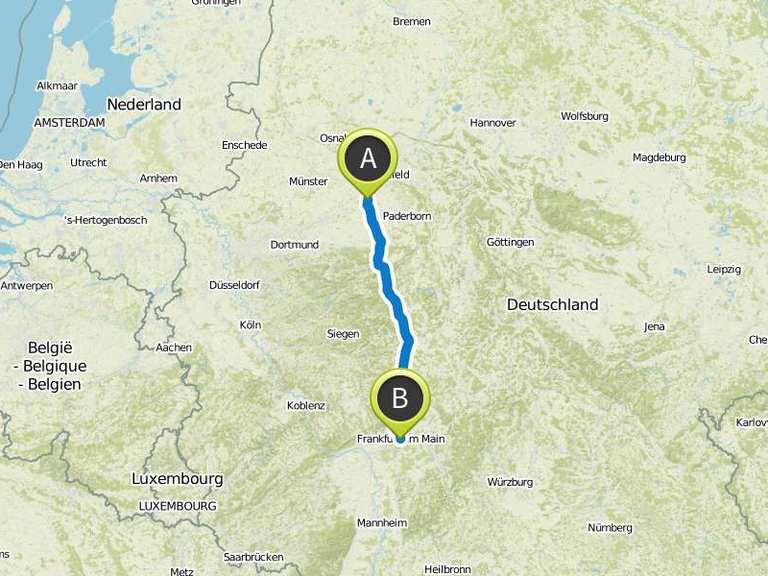fahrrad fahren von rheda nach herzebrock