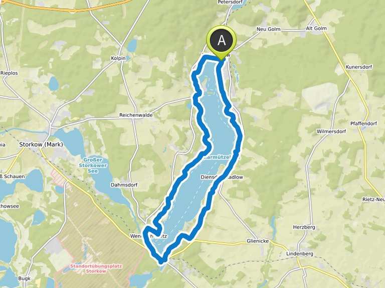 66 seen wanderweg fahrrad