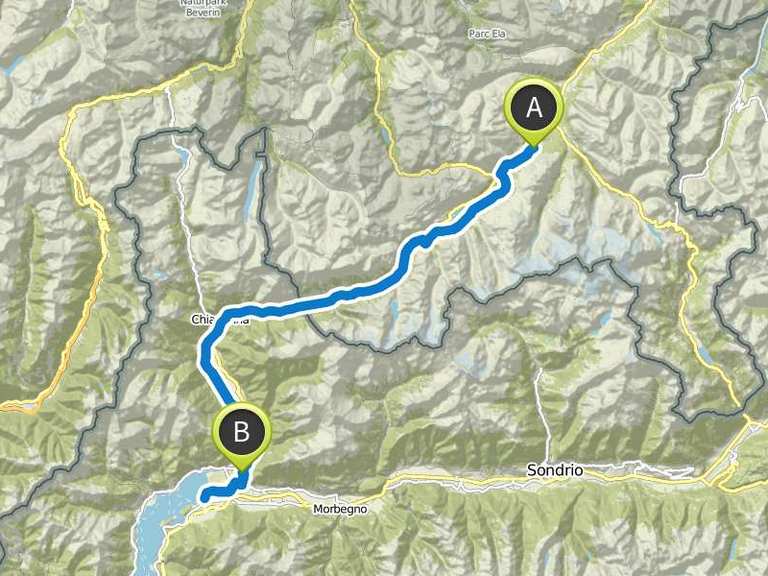 Transalp 6: Sankt Moritz - Malojapass - Comer See | Mountainbike-Tour