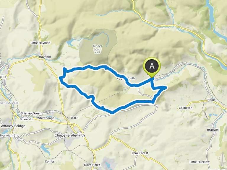 Jacob's ladder circuit mountain bike ride Komoot