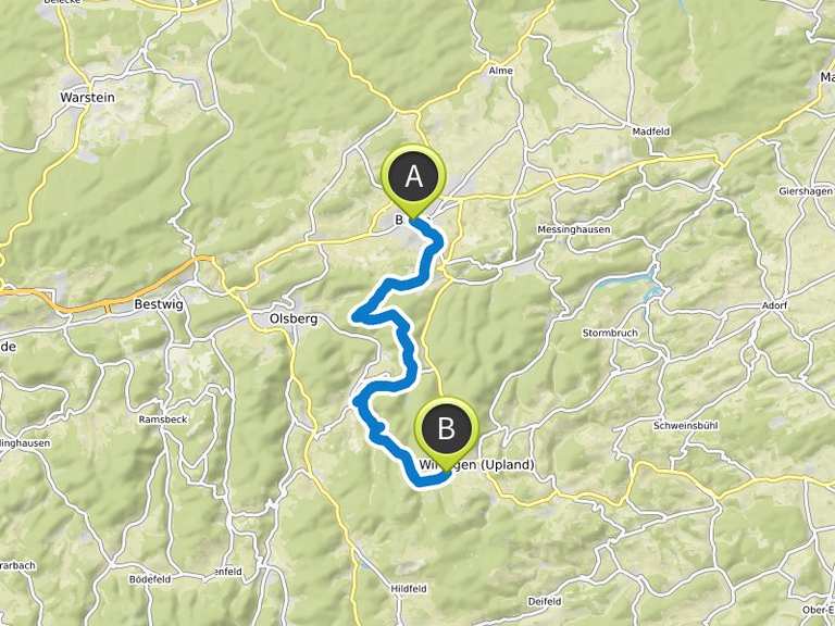 Rothaarsteig Etappe 1 🦋🌿 | Wanderung | Komoot