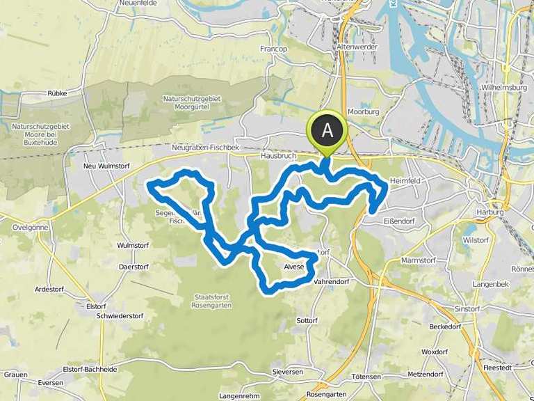 Harburger Berge | Mountainbike-Tour | Komoot