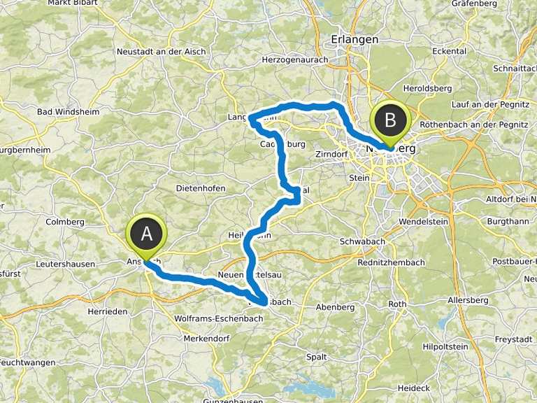 Hohenzollern Radtour – VGN Sommer-Challenge 2020 | Fahrradtour | Komoot