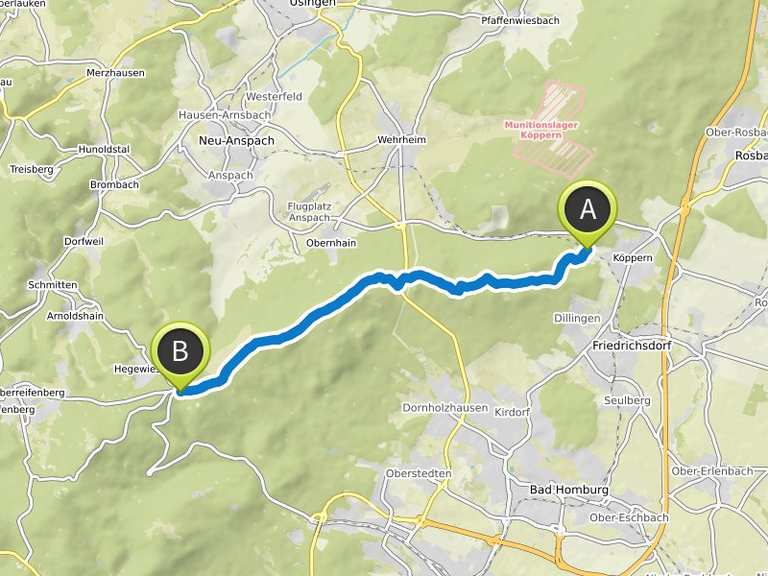 Taunus Wanderung Teil 2🌳☀️🌡 | Wanderung | Komoot