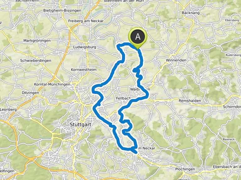 Esslinger Höhenweg | Fahrradtour | Komoot