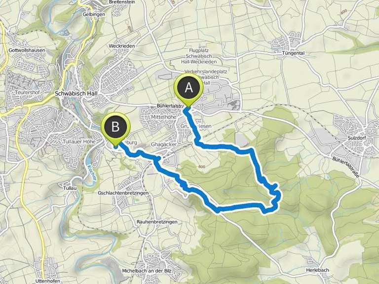 Singletrail schwäbisch hall