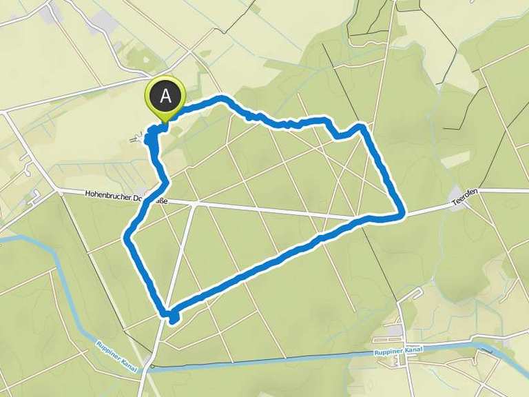 Hohenbruch Tierpark Wanderung Komoot