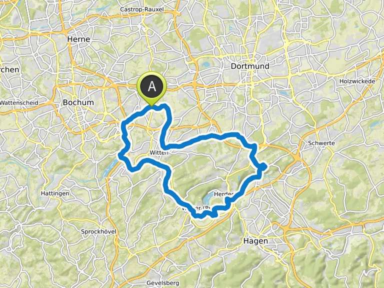 Rheinischer Esel und Ruhrtalradweg | Fahrradtour | Komoot