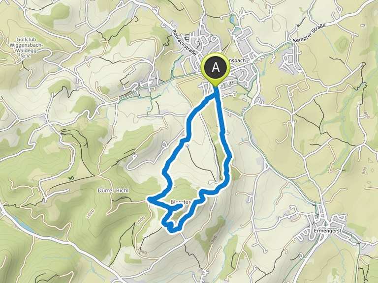 wiggensbach Blender Wiggensbach Wanderung Komoot