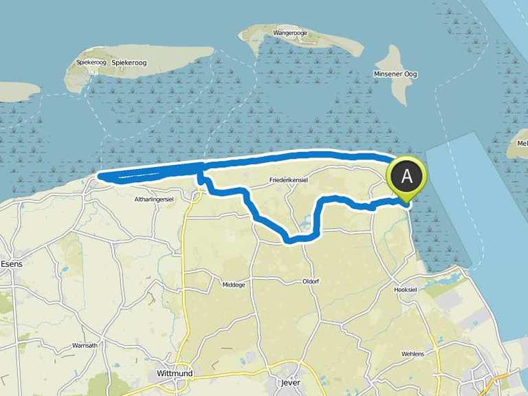 Horumersiel - Harlingersiel - Neuharlingersiel - Horumersiel