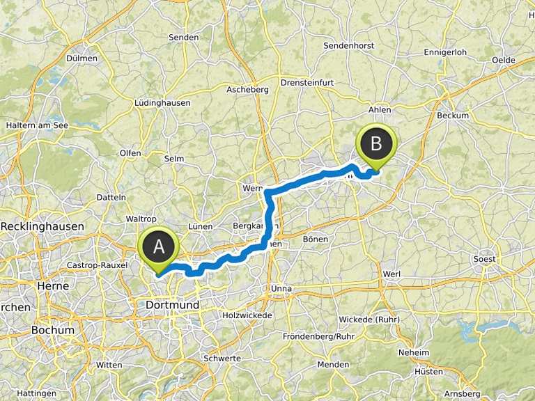 Etappe 5 Vom DortmundEmsKanal zum Glaselefanten