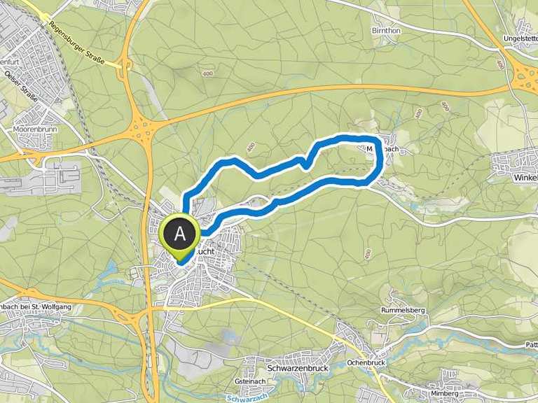 Von Reichswald nach Areal Gauchsmühle | Fahrradtour | Komoot