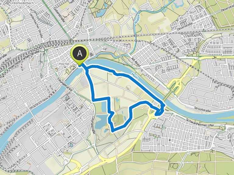 Schwanheimer Dünen – Schwanheimer Düne Loop from Höchst | Wanderung