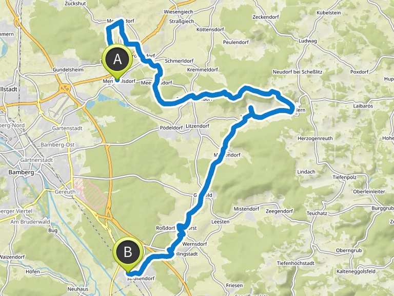 Fränkische Schweiz - 13-Brauereien-Weg Übernachtung Landgasthof Lohntal