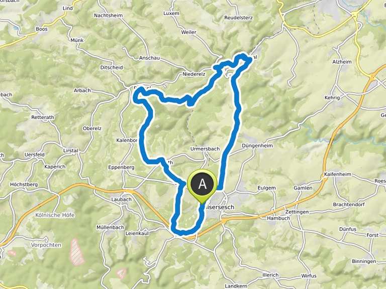 Eifel-Schiefer-Radweg Kaisersesch - Monreal - Kaisersesch | Fahrradtour