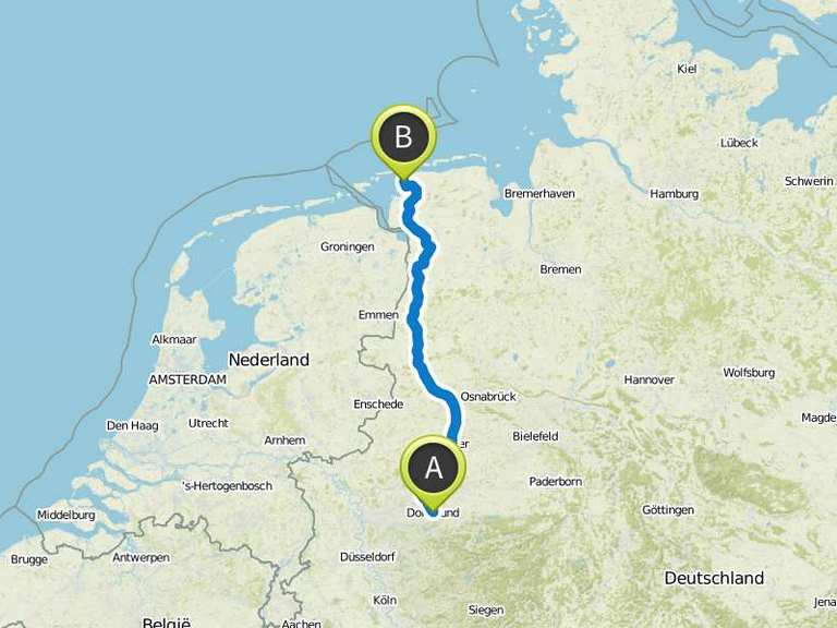 Radweg DortmundEmsKanal Fahrradtour Komoot