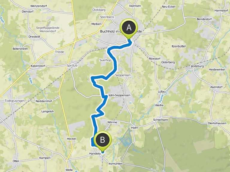 Heidschnuckenweg E02 – Von Buchholz nach Handeloh | Wanderung | Komoot