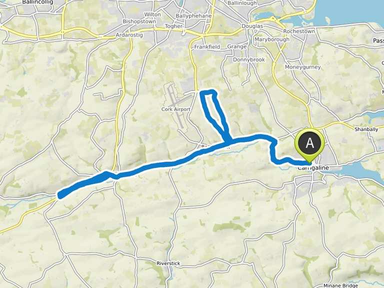 Carrigaline Halfway Killingley Graveyard Climb Carrigaline road