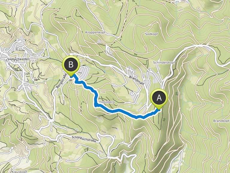 Singletrail karte schwarzwald
