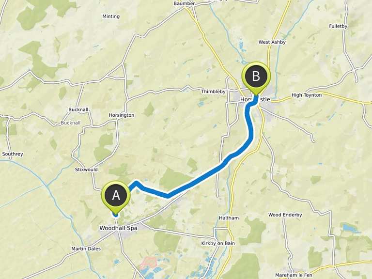 Woodhall Spa To Horncastle (Spa Trail) bike Tour Komoot