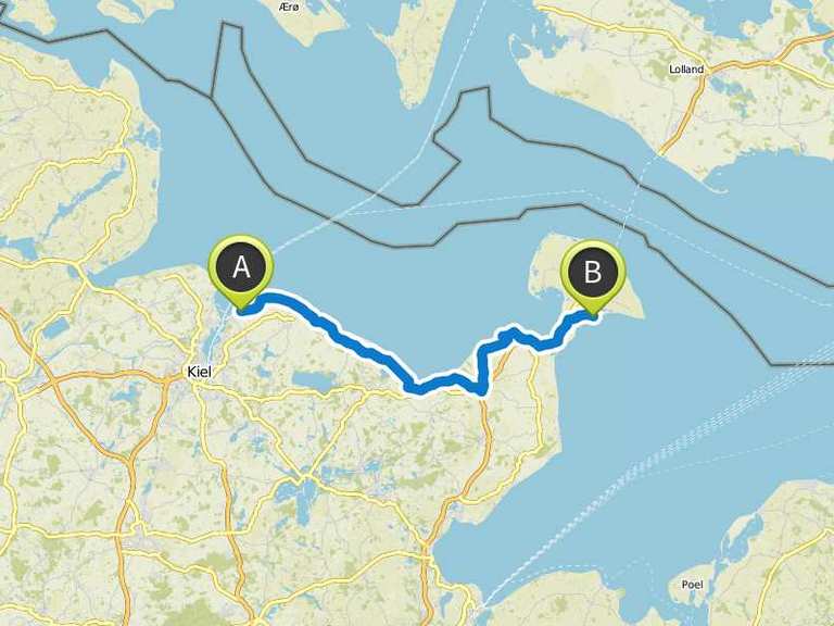 Ostseeküstenradweg von Kiel bis Fehmarn mit Umrundung | Fahrradtour ...