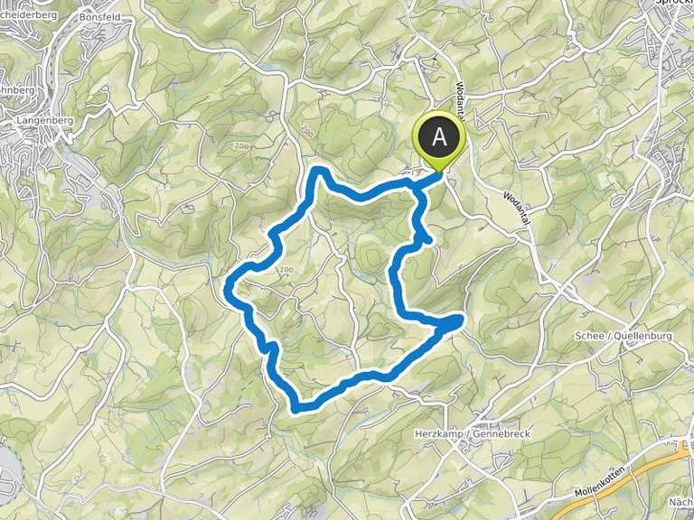 Elfringhauser Schweiz ab Bergerhof | Wanderung | Komoot