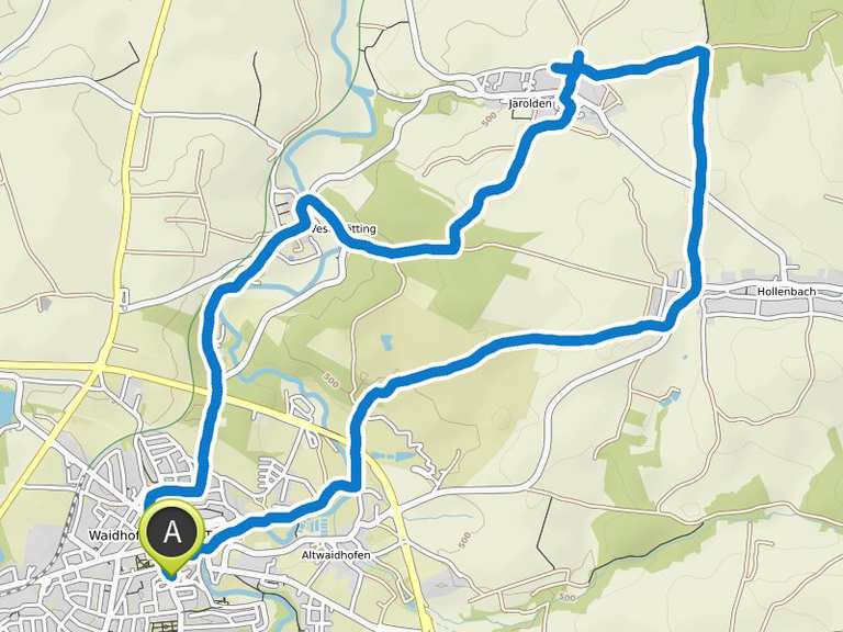 WAIDHOFEN AN DER THAYA - HOLLENBACH - JAROLDEN - VESTENÖTTING - KLEINEBERHARTS 11.05.2021 (S ...