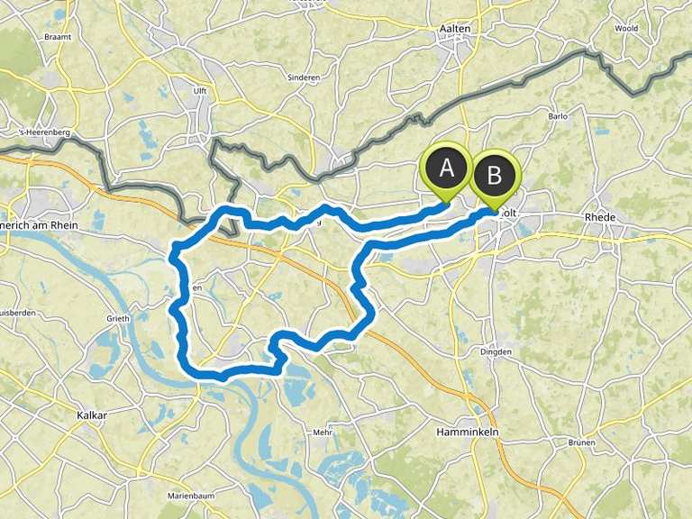 Zum Doppeladler in Haldern Fahrradtour Komoot