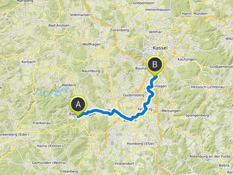 Eder Radweg 3 Fahrradtour Komoot