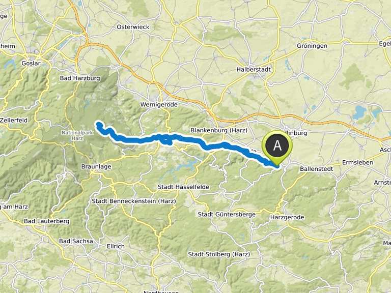 Trudenstein – Brocken Runde von Bad Suderode | E-Mountainbike-Tour | Komoot