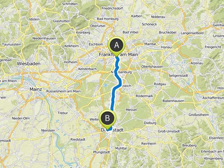 22 km mit dem fahrrad
