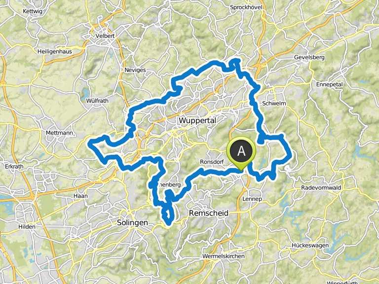 Single trail wuppertal
