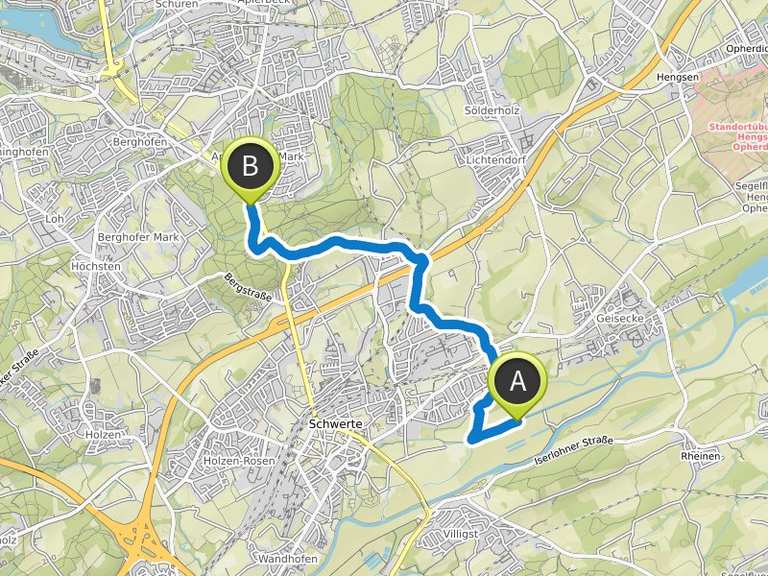 Fahrradtour von der Ruhr zwischen Geisecke und Schwerte